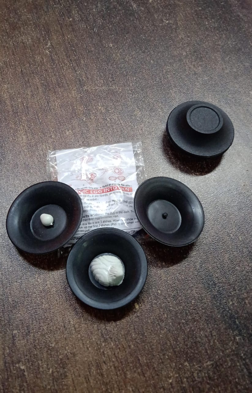 Small Magic Egg to Hen / Chicken Toy (1 Pc / Mix Color & Design)