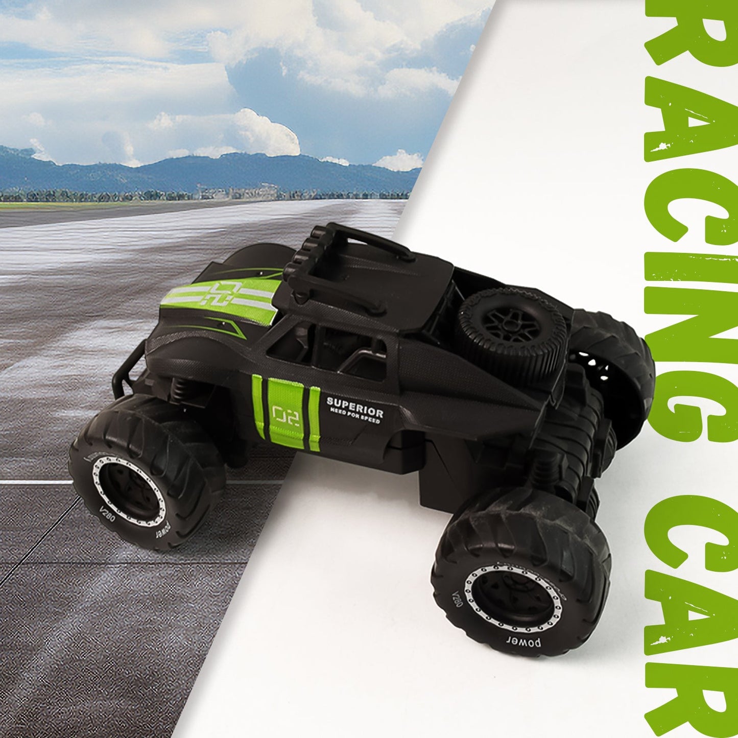 Electroplay Remote Control Monster Truck Toy (1 Set)