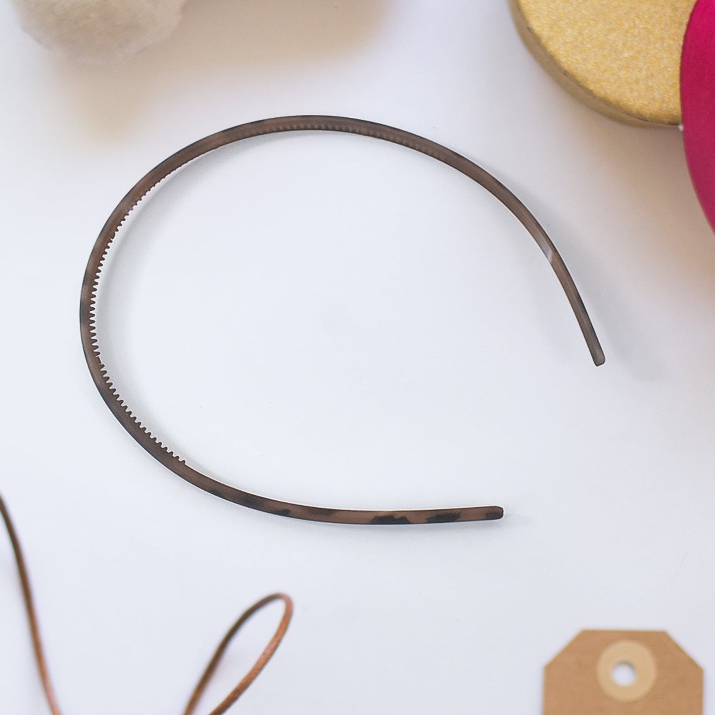 Plastic Simple Headbands Comb Headbands Hairbands (1 Pc)