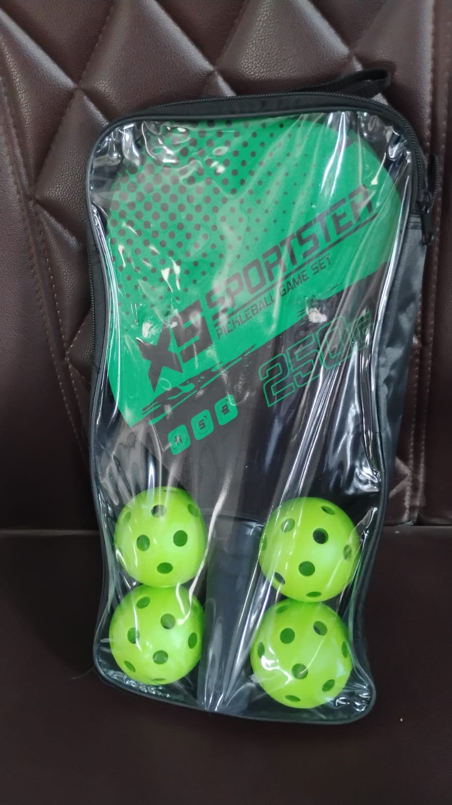 Professional Outdoor Pickleball Paddle and Ball (1 Set)